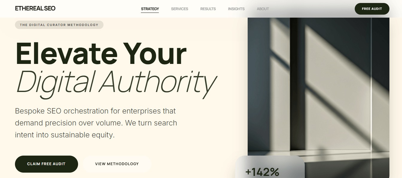 Curator — Premium SEO Agency Website Template