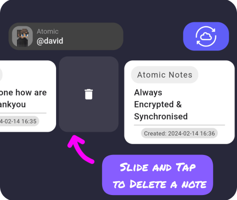 Atomic Notes – Encrypted Note-Taking App