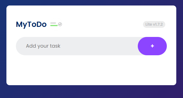 MyToDo WebApp